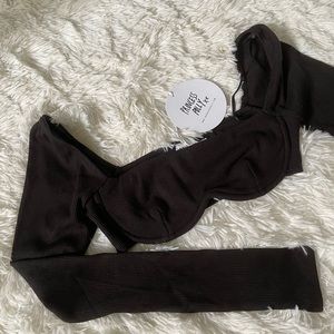 Princess Polly Becca long sleeve crop top